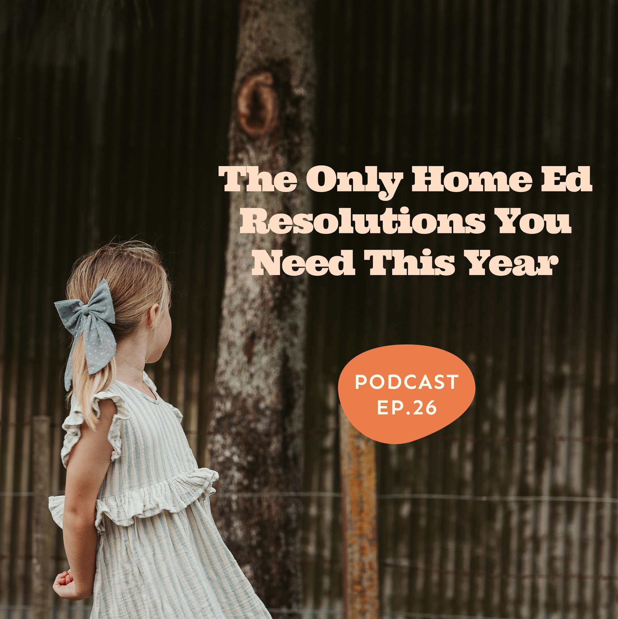 Episode 26: The Only Home Ed Resolutions You Need This Year